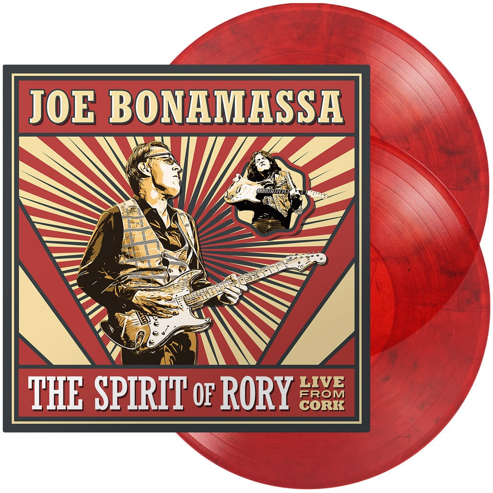 Joe Bonamassa - The Spirit Of Rory Live From Cork [2LP Red/Black] - Vinyl