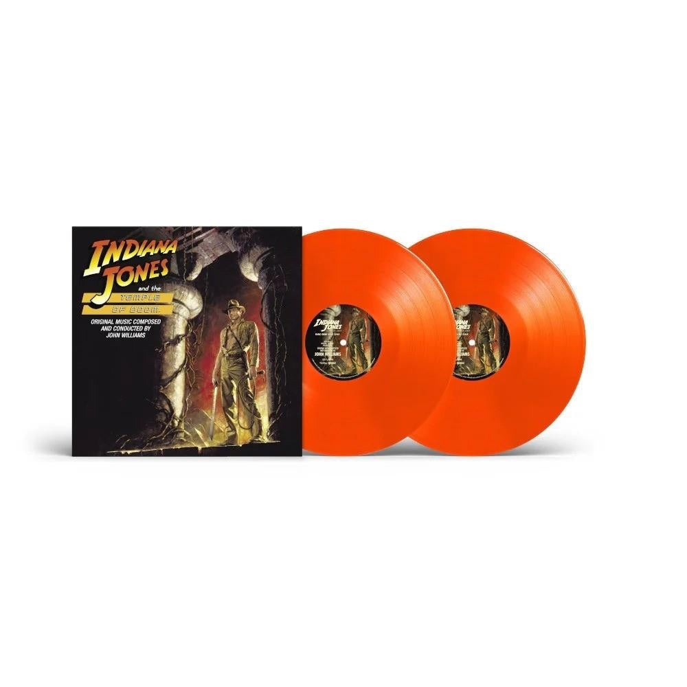 John Williams - Indiana Jones and the Temple of Doom (Original Motion Picture Soundtrack) [2LP Orange UK Import] - Vinyl