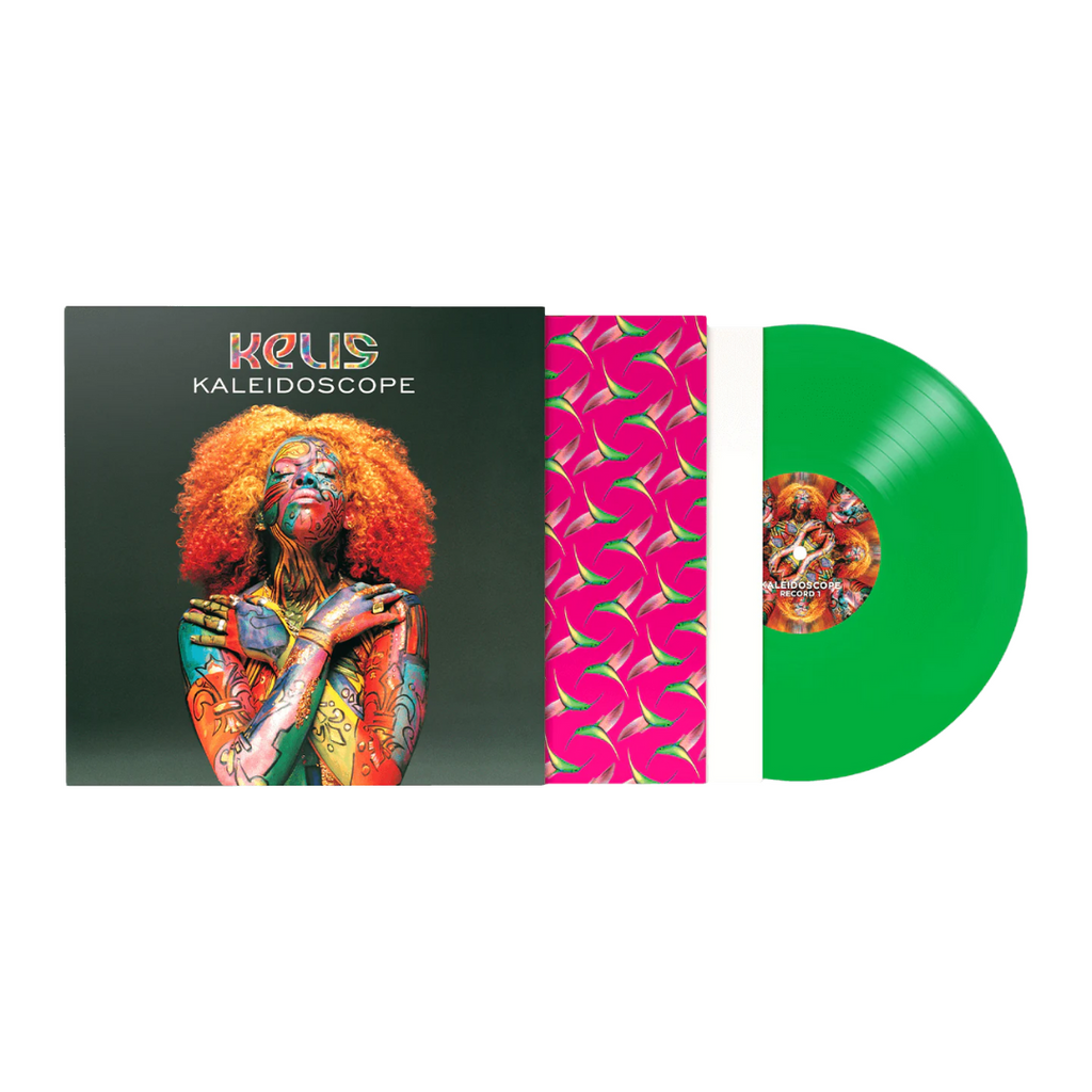 Kelis / Kaleidoscope オリジナルアナログ盤LP Kelis-Kaleidoscope_Green2LP.