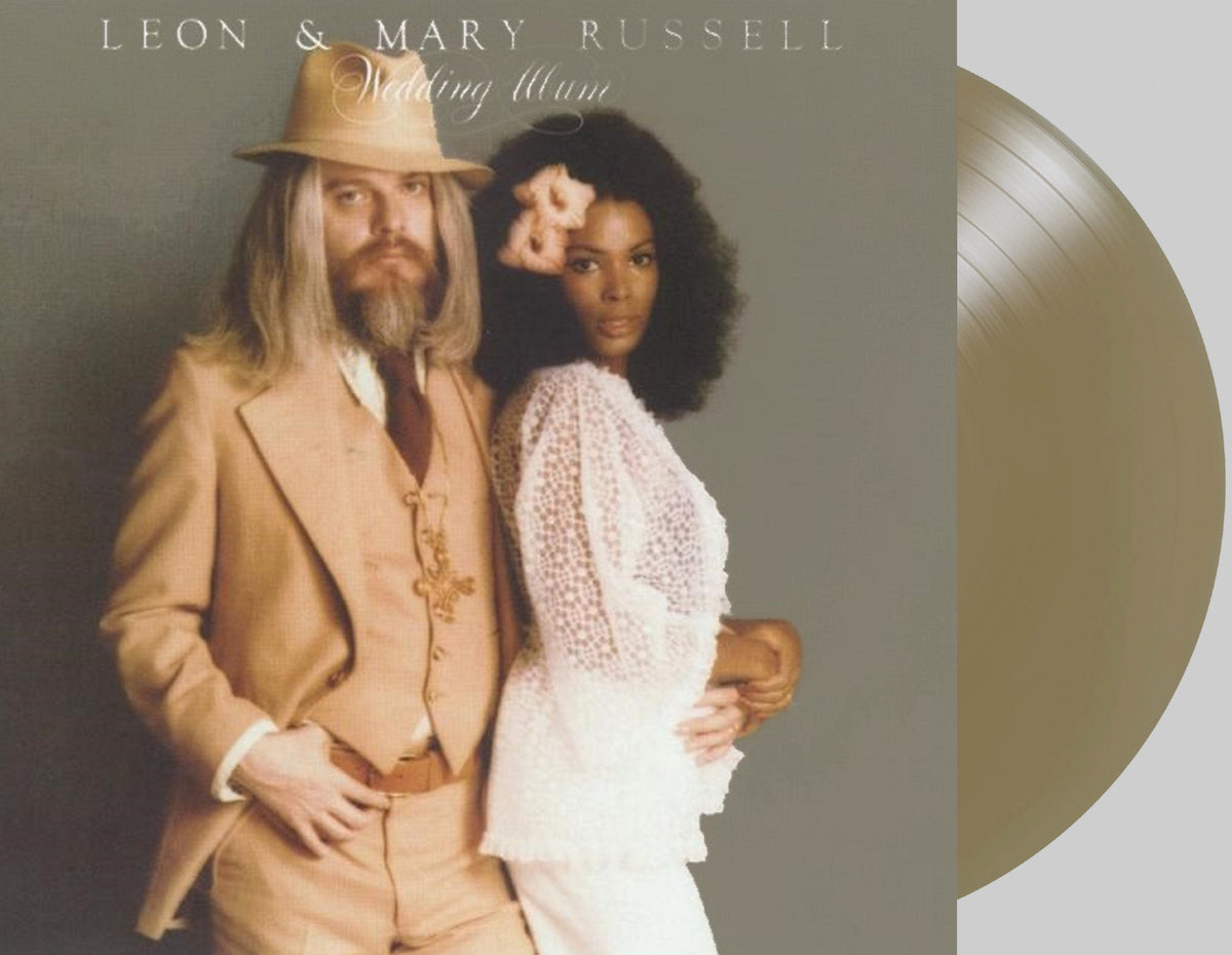 Leon & Mary Russell - Wedding Album (50th Anniversary Edition) [Clear Gold] - Vinyl
