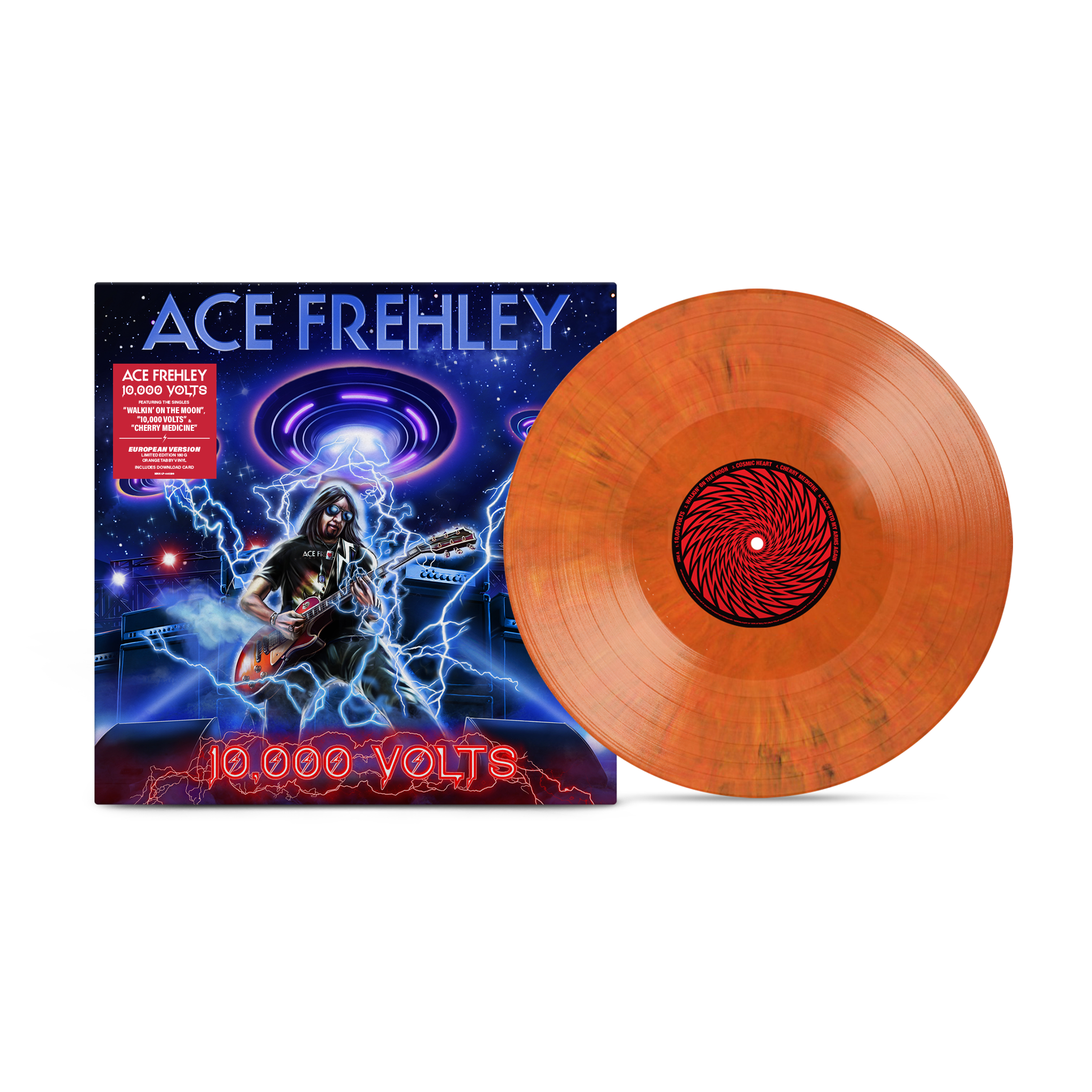 Ace Frehley - 10,000 Volts (EU Version) [Orange Tabby]