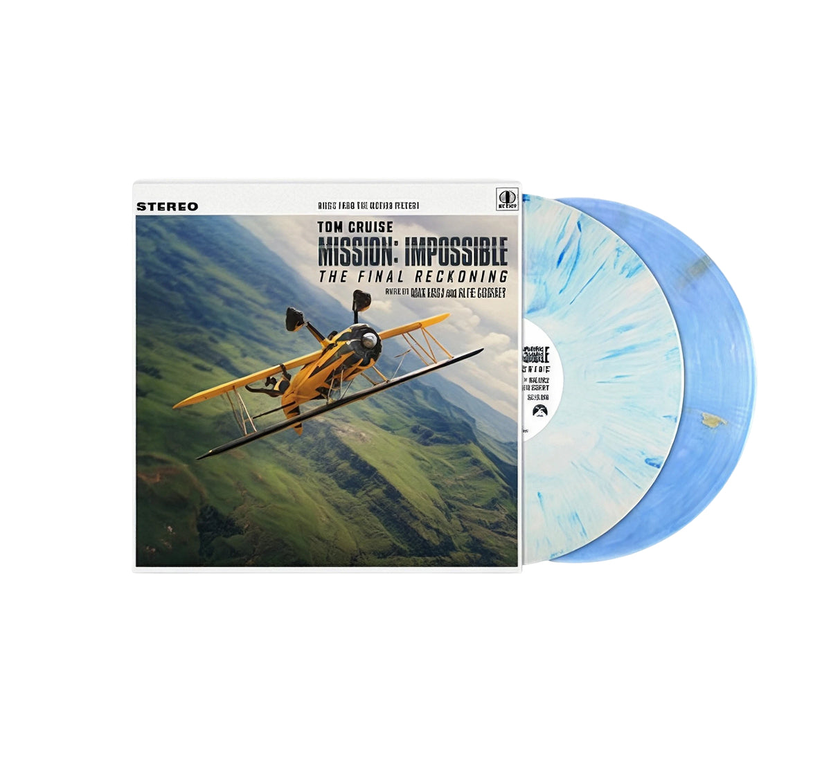 Max Aruj And Alfie Godfrey - Mission Impossible: The Final Reckoning (Original Soundtrack) [2LP Light Blue & Blue]