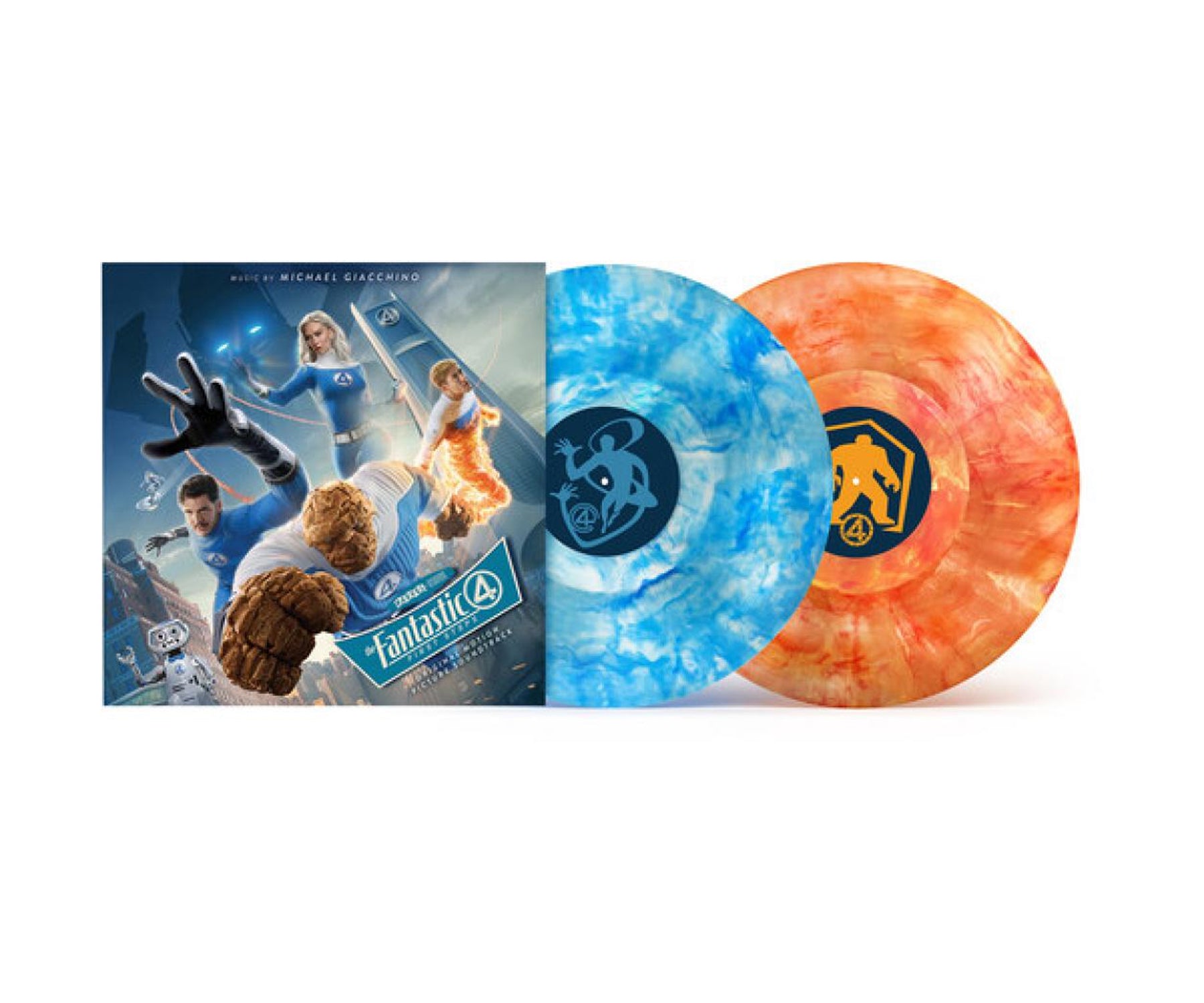 Michael Giacchino - The Fantastic Four: First Steps (Original Motion Picture Soundtrack) [2LP Orange & Ice]