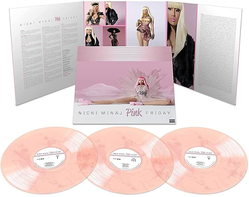 Nicki Minaj - Pink Friday (10th Anniversary) [Pink and White 3LP]