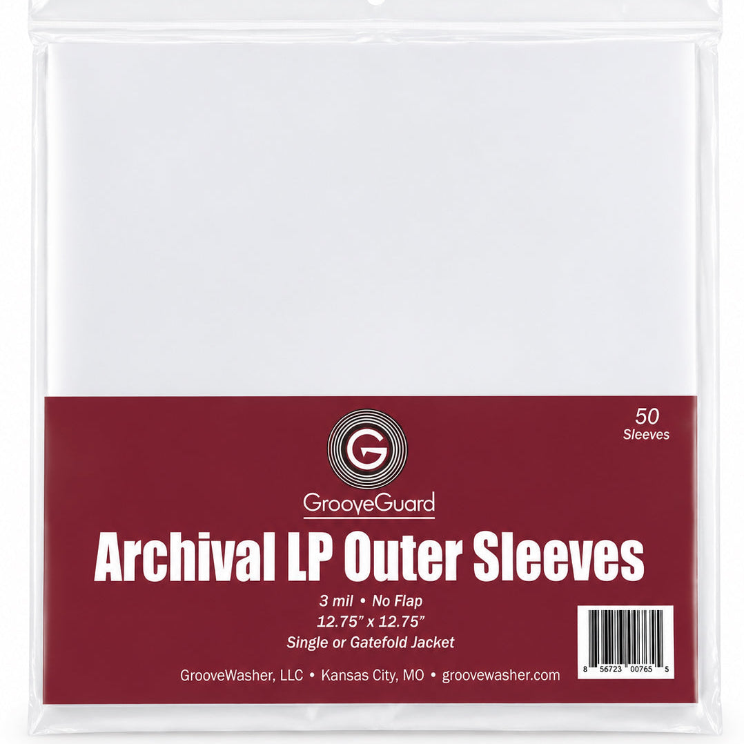 GrooveGuard: Archival LP Outer Sleeves (50)