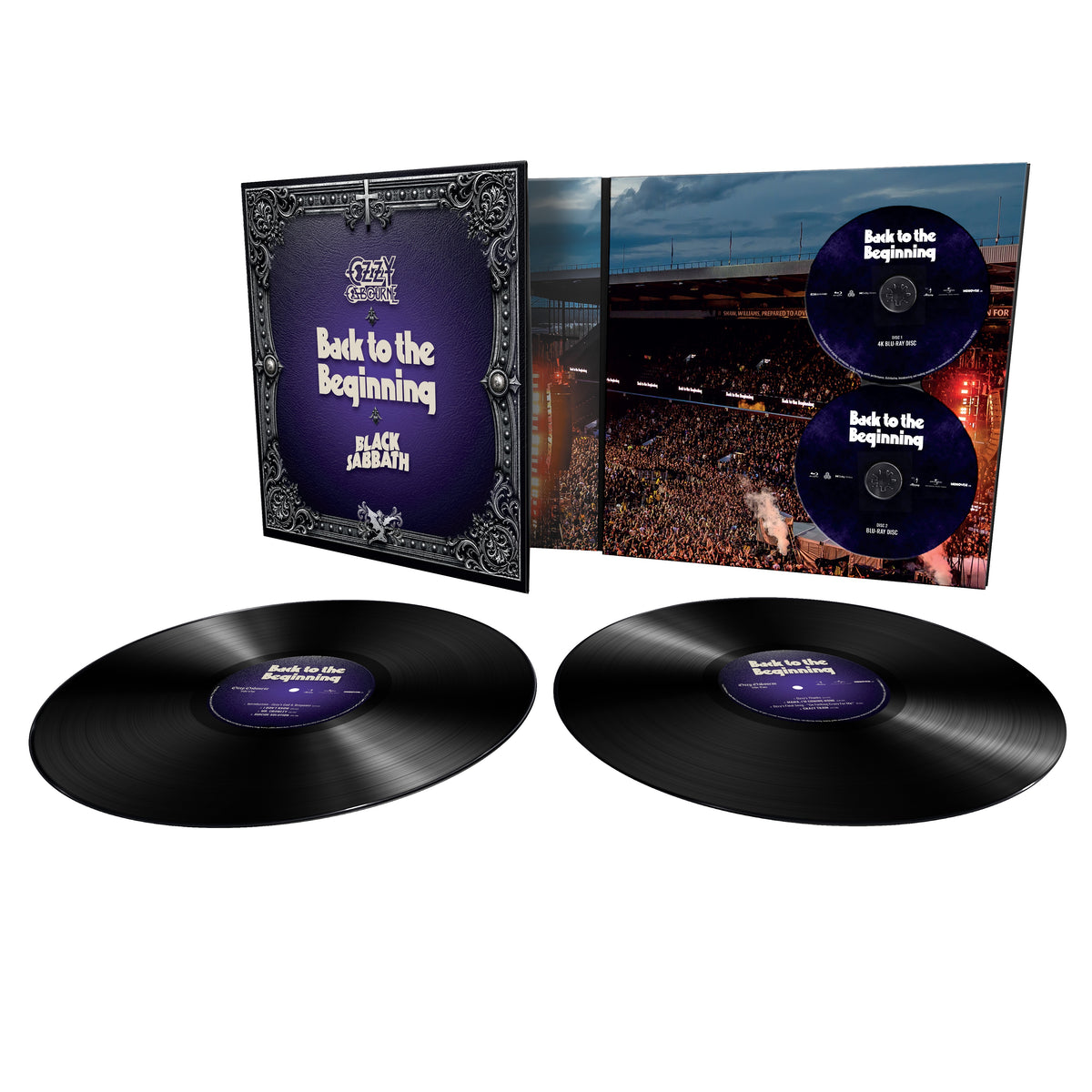 Ozzy Osbourne & Black Sabbath - Back to the Beginning [2LP + 4K UHD & Blu-ray] - Vinyl