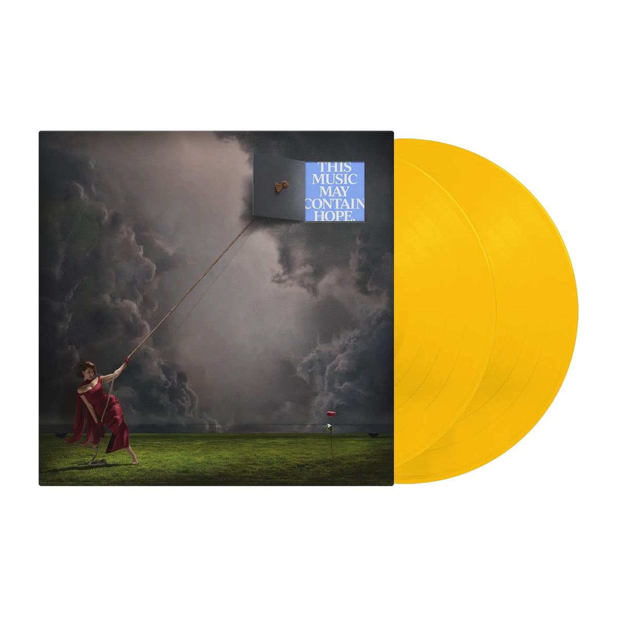 RAYE - THIS MUSIC MAY CONTAIN HOPE. [2LP Yellow] - Vinyl