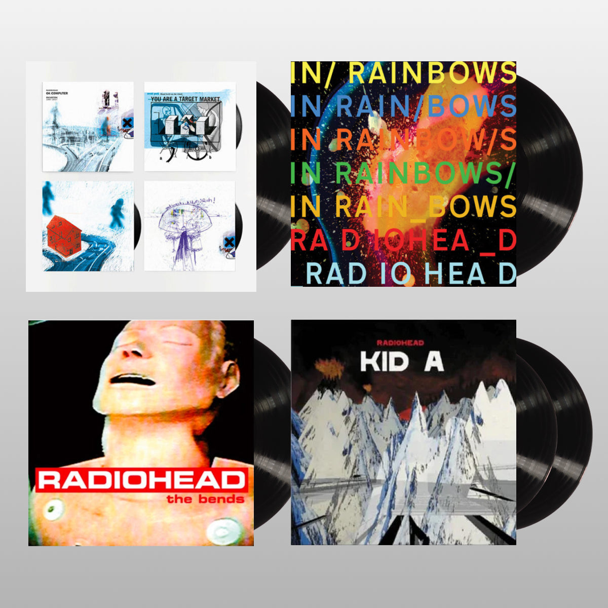 Radiohead Starter Pack Vinyl by Radiohead | Vinyl