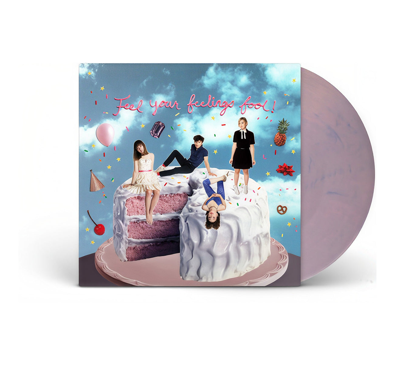 Regrettes - Feel Your Feelings Fool! [Pink & Blue Marble]