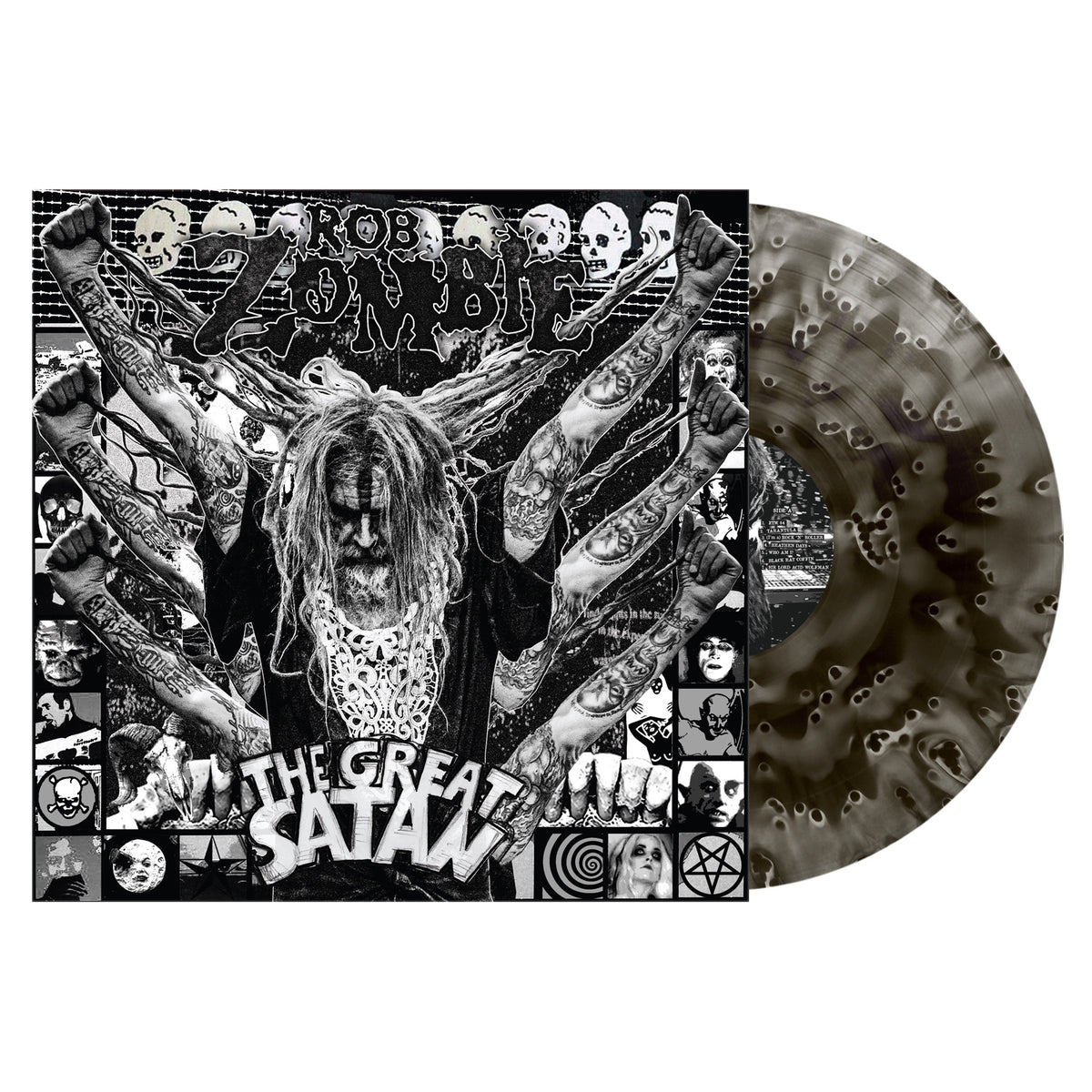 Rob Zombie - The Great Satan [Ghostly Black] - Vinyl