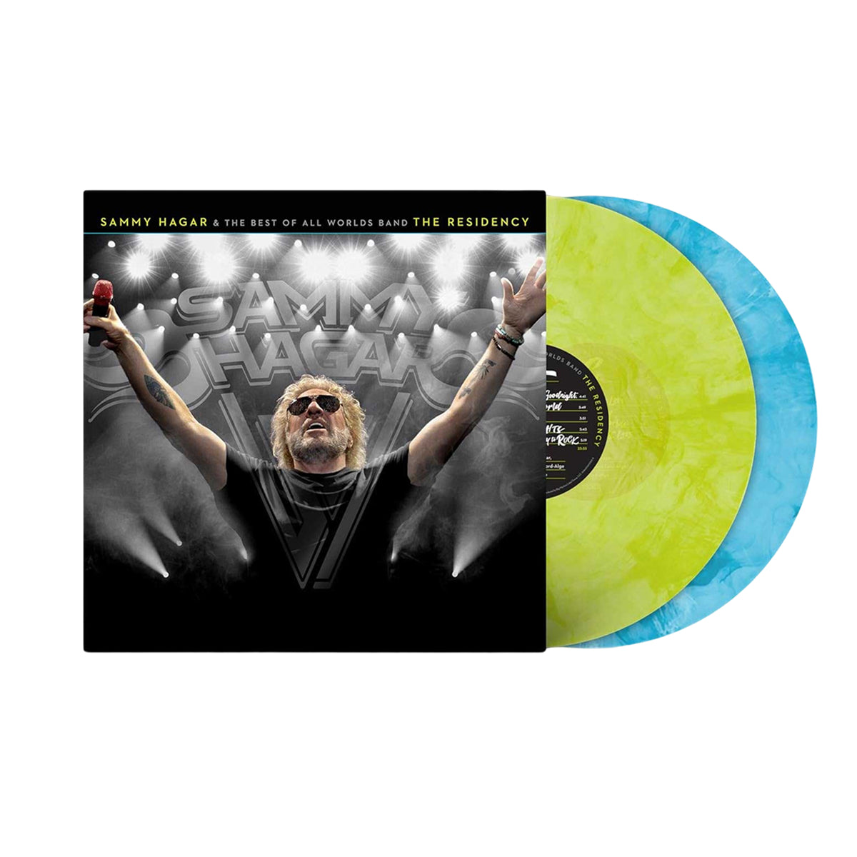 Sammy Hagar & The Best Of All Worlds Band - The Residency [2LP Lime & Blue]