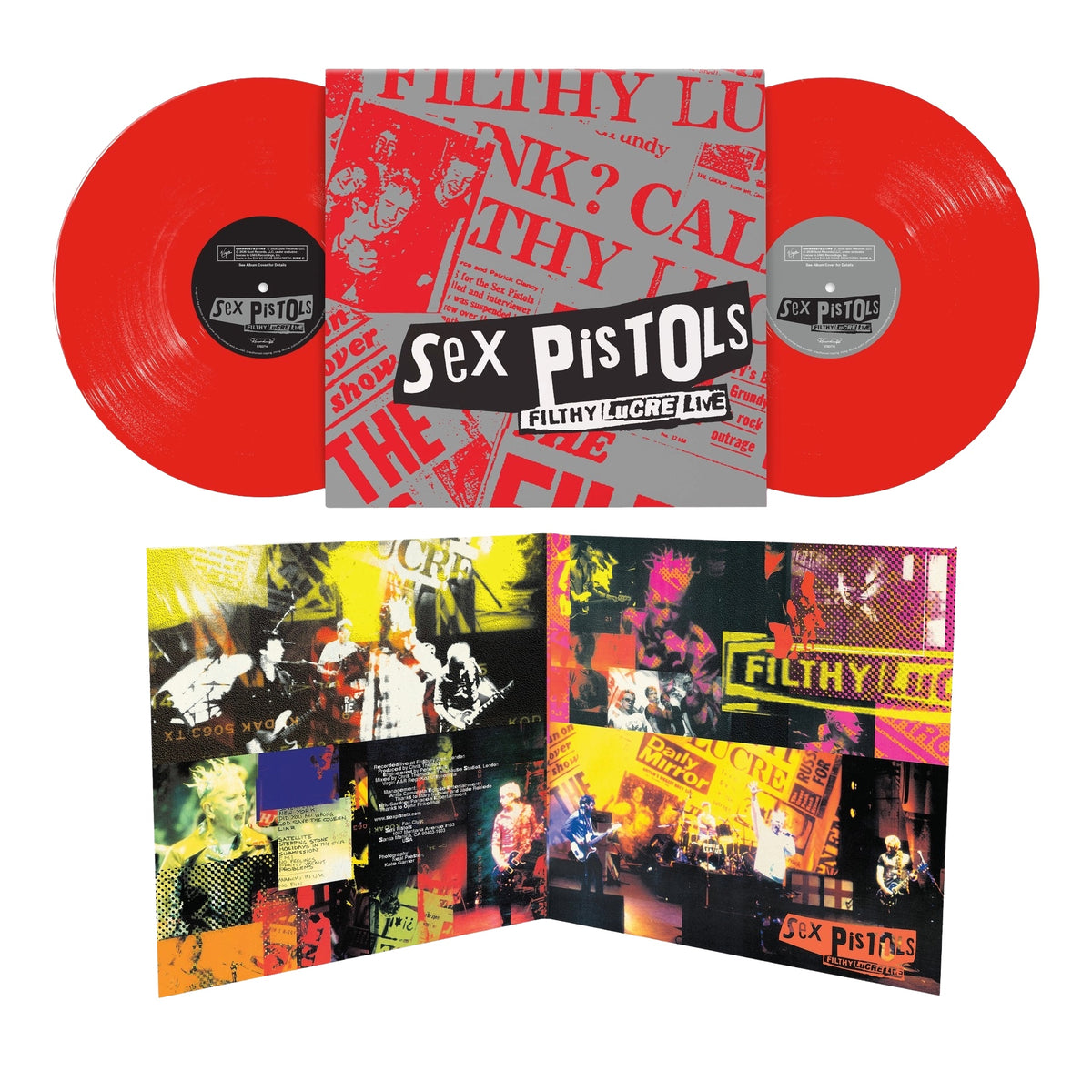 Sex Pistols - Filthy Lucre Live (30th Anniversary Edition) [2LP Red] - Vinyl