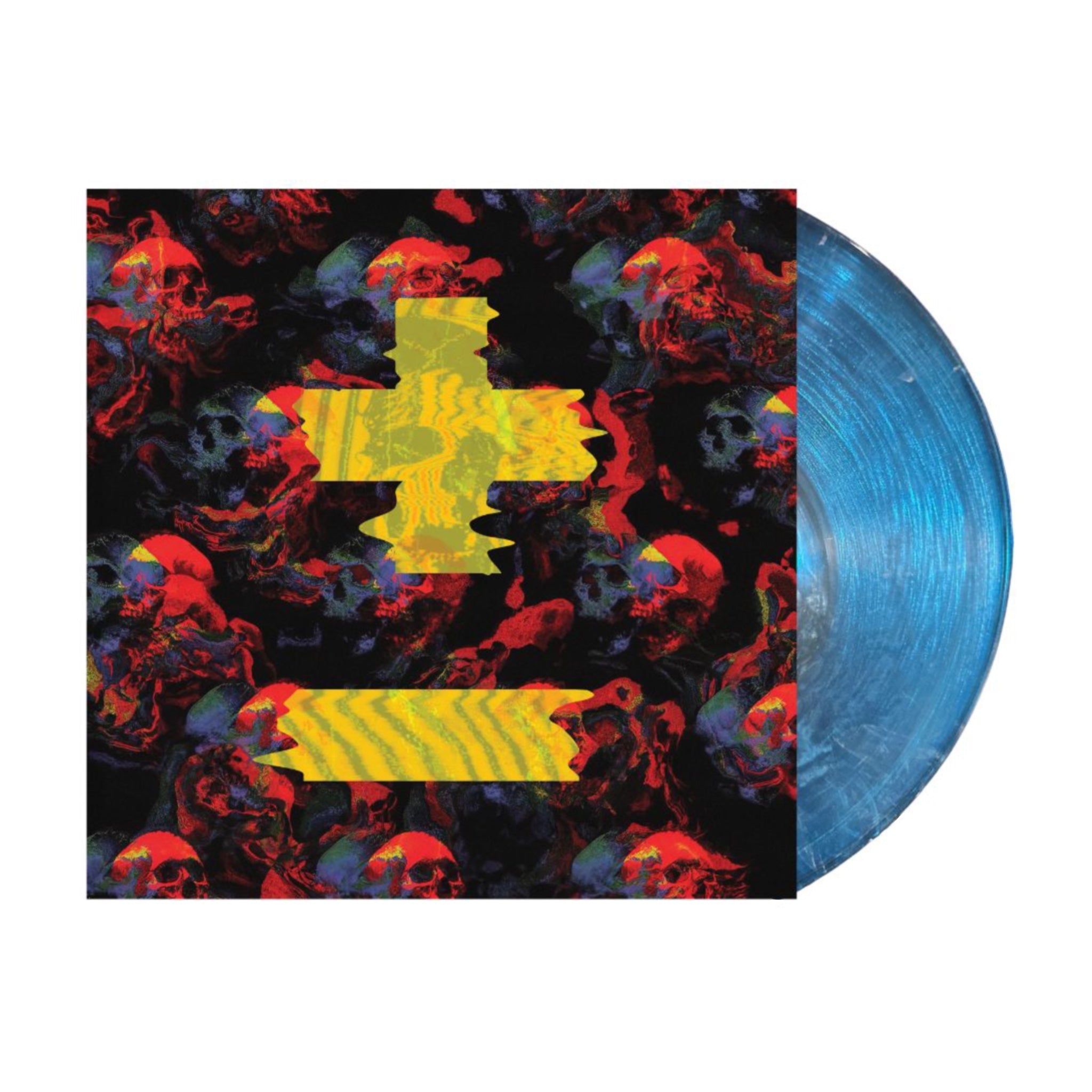 Pop Evil - Skeletons [Blue Translucent & Smoke]