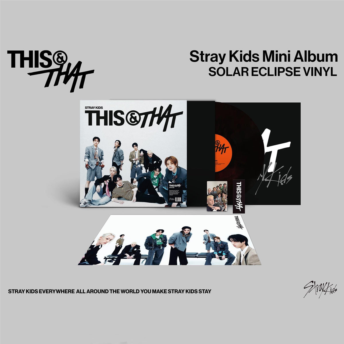 Stray Kids - THIS & THAT [Solar Eclipse Vinyl] - Vinyl