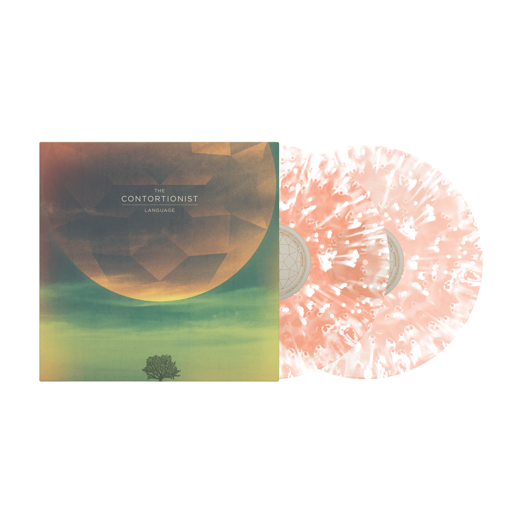 The Contortionist - Language Ghost Splatter Vinyl [2LP Orange Ghost & White Splatter]