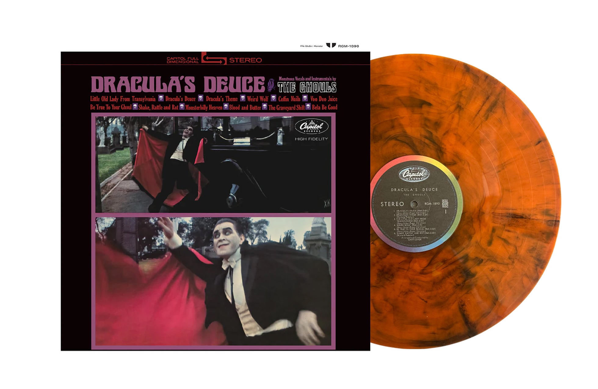 The Ghouls - Dracula's Deuce [Orange & Smoke]