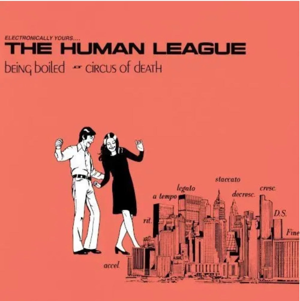 The Human League - Being Boiled [12-inch Red & White Swirl UK Import] - Vinyl