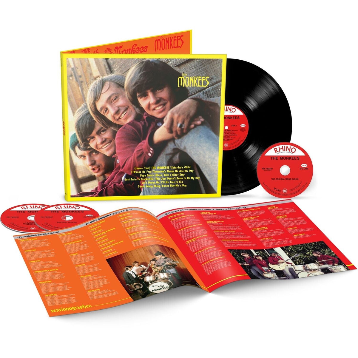The Monkees - The Monkees (60th Anniversary Deluxe Edition) [LP + 3CD Box Set] - Vinyl