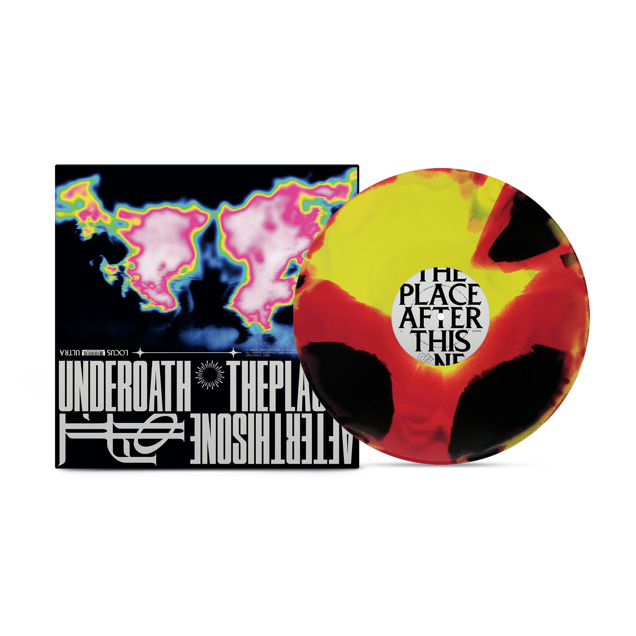Underoath - The Place After This One (Deluxe Thermo) [Red & Yellow & Black]
