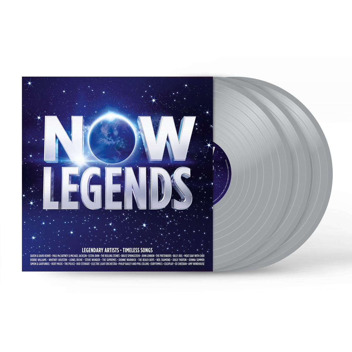 Various Artists - NOW: Legends [3LP Silver UK Import] - Vinyl