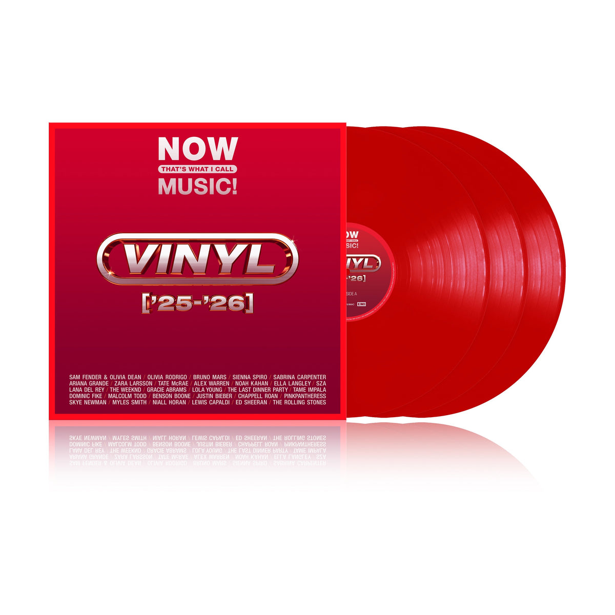 Various Artists - NOW That's What I Call Music! 25-26 [3LP Red UK Import] - Vinyl