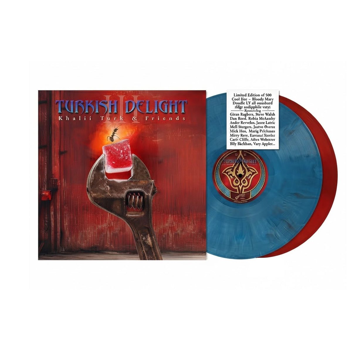 Various Artists - Turkish Delight Volume Three [2LP Cool Blue and Bloody Mary]