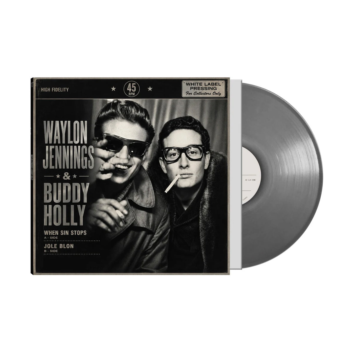 Waylon Jennings - When Sin Stops / Jole Blon [Silver]