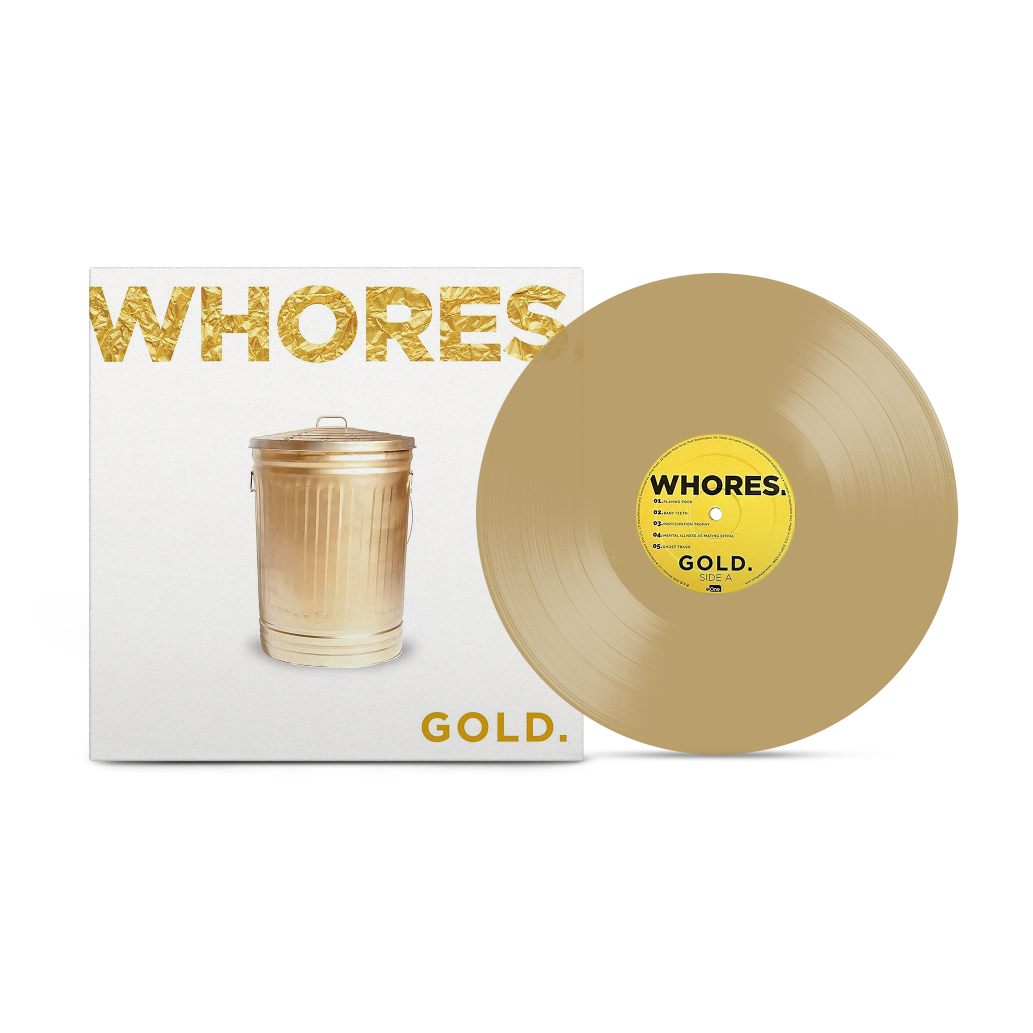 Whores. - Gold Transparent Tan Vinyl [Transparent Tan]