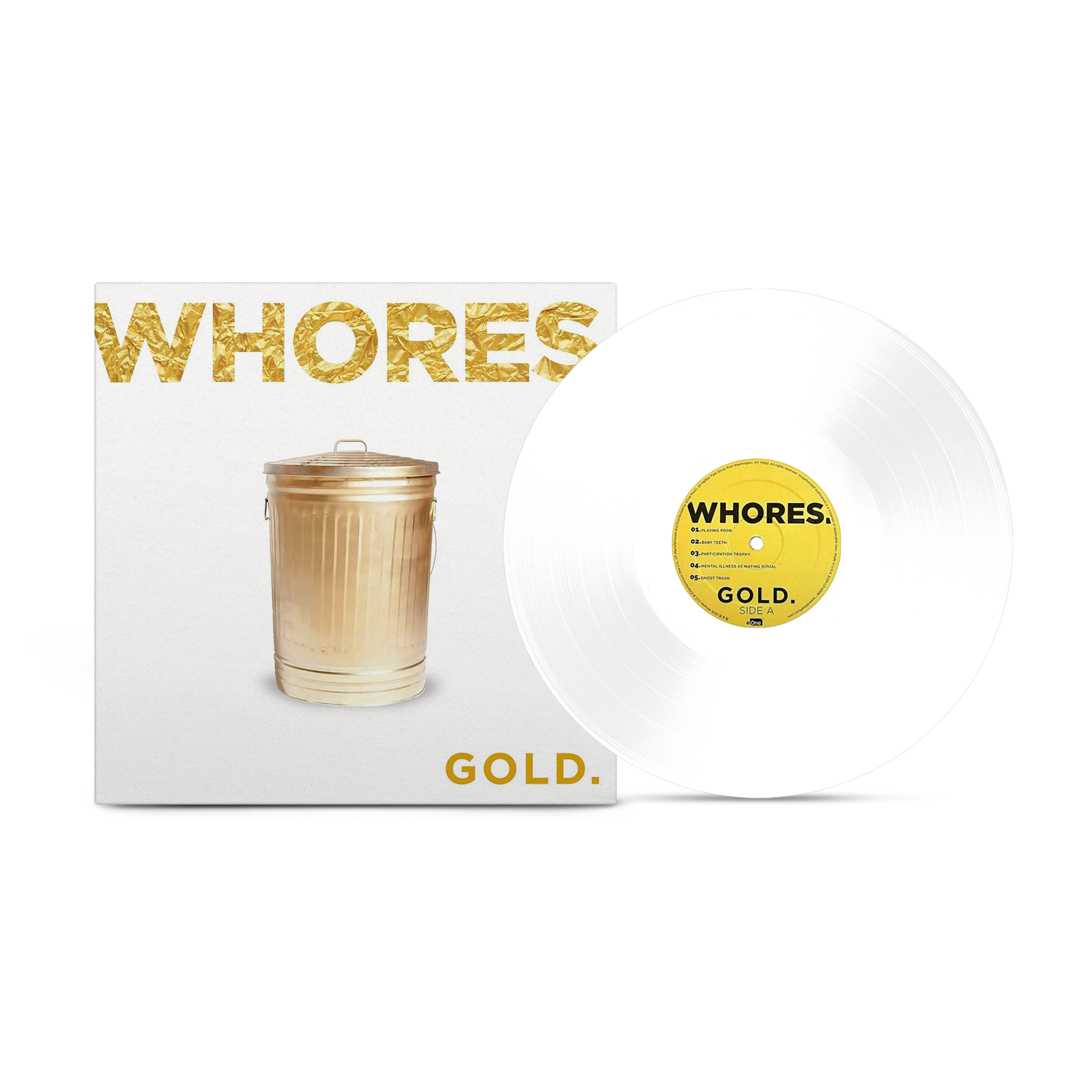 Whores. - Gold [Opaque White]