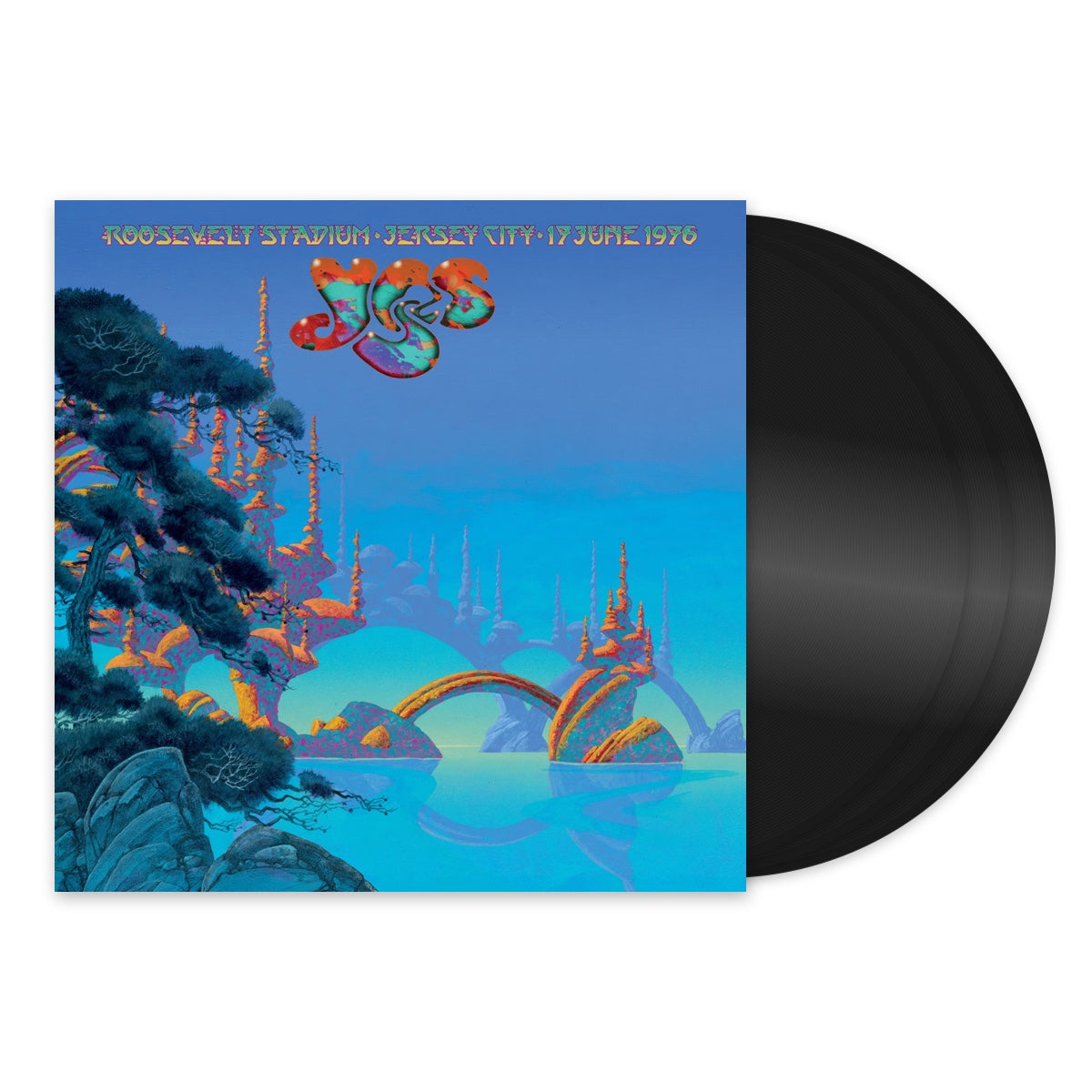 Yes - Roosevelt Stadium, Jersey City, NJ, 17 June 1976 [3LP] - Vinyl