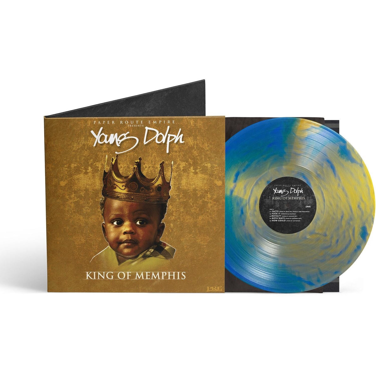 Young Dolph - King of Memphis (10th Anniversary Edition) [Royalty Blue & Gold] - Vinyl