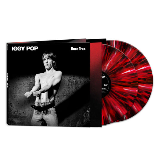 Iggy Pop - Rare Trax [Red/Black/White Splatter]