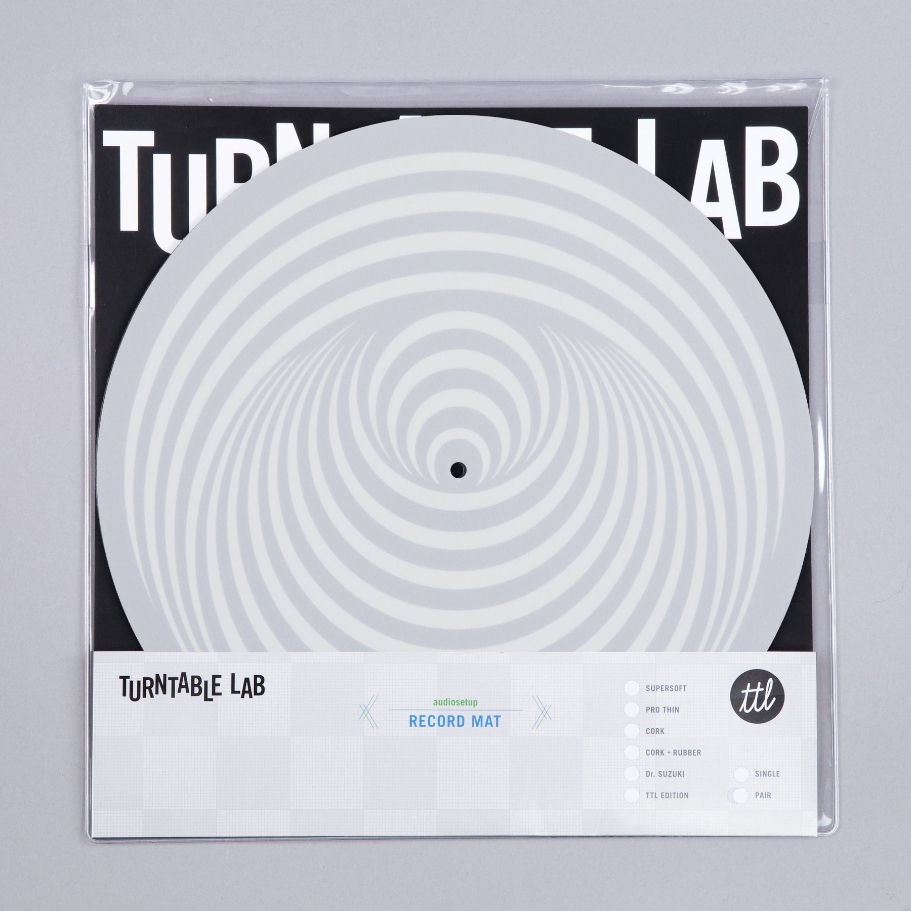 Ed Hertz Slipmat - Greyscale / Single