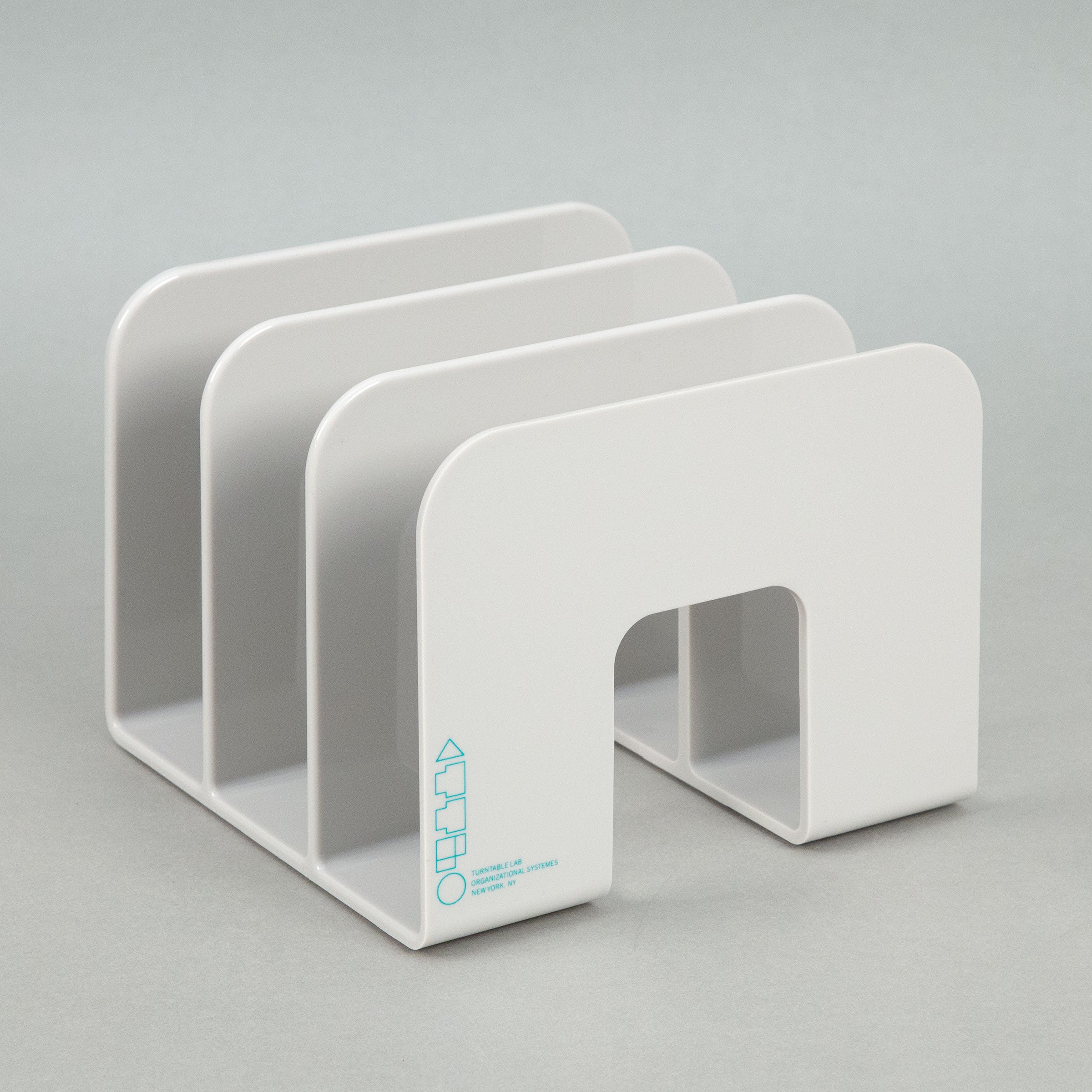 Mod3 Vinyl Record Rack Organizer Grey