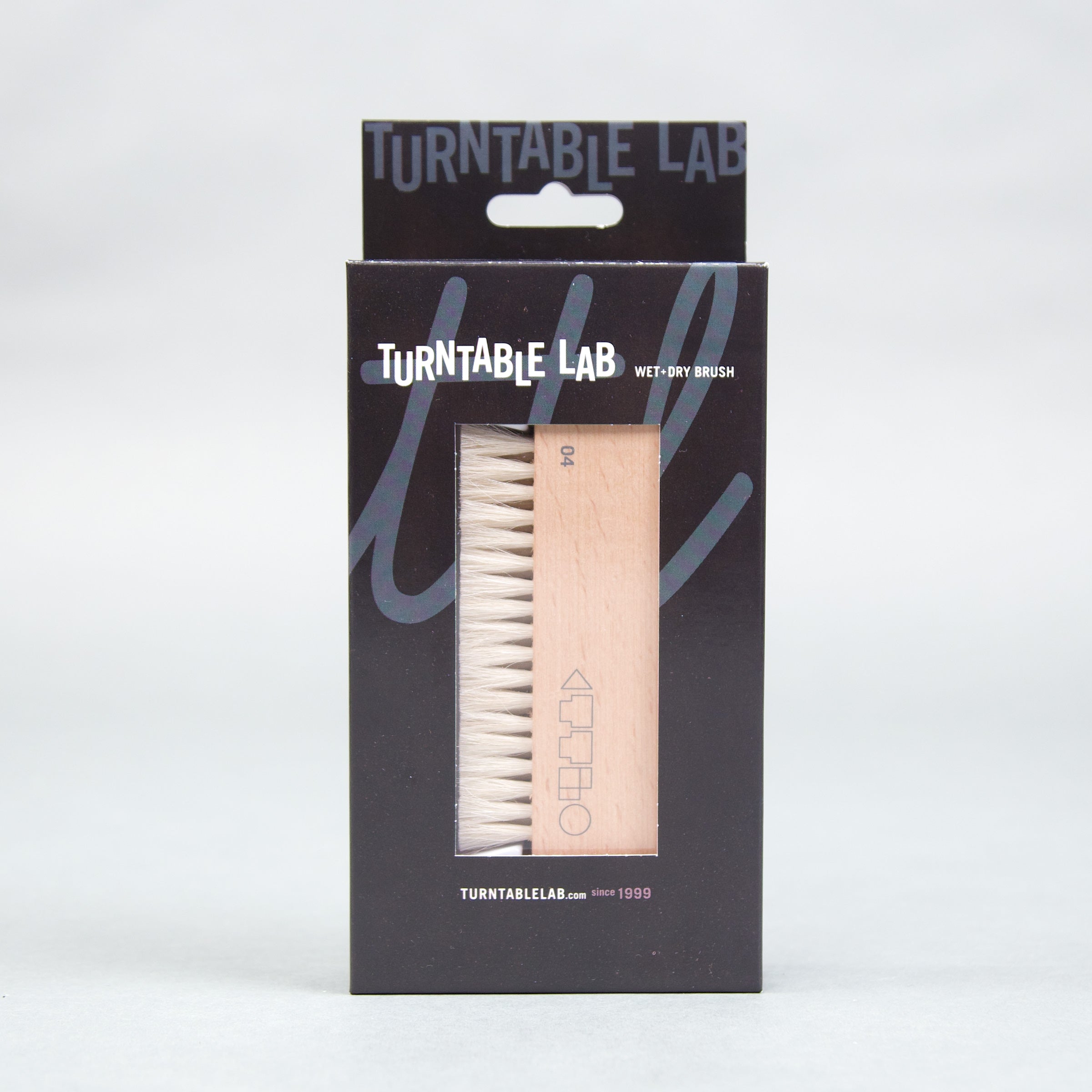 Wet+Dry Goat Hair Vinyl Record Brush