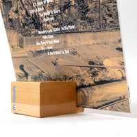 Wood Block Record Display / Natural Wood thumbnail 2