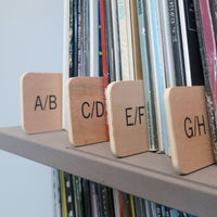 Wooden LP Dividers For Vinyl Records / Alpha thumbnail 3