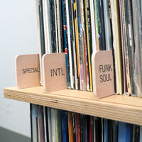 Wooden LP Dividers For Vinyl Records Genre thumbnail 3