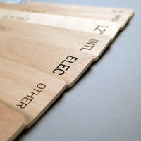 Wooden LP Dividers For Vinyl Records Genre thumbnail 5