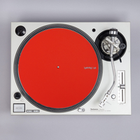 Pro Thin Slipmat Record Mats (Technics Style) / Red thumbnail 2