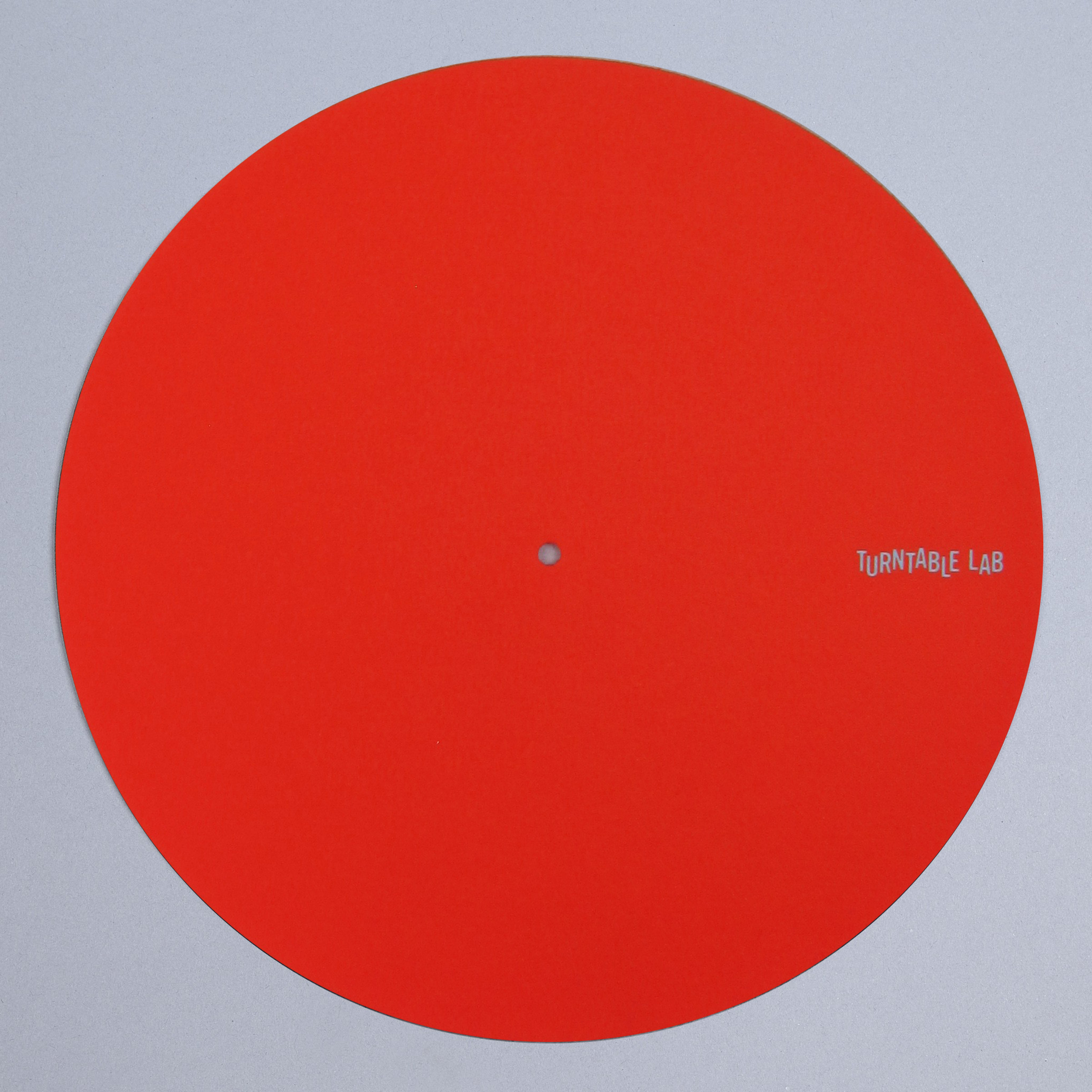 Pro Thin Slipmat Record Mats (Technics Style) - Red