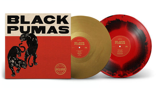 Black Pumas - Black Pumas [Gold, Black/Red Marble 2LP]