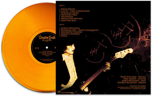 Christian Death - Halloween 1981 (Orange)