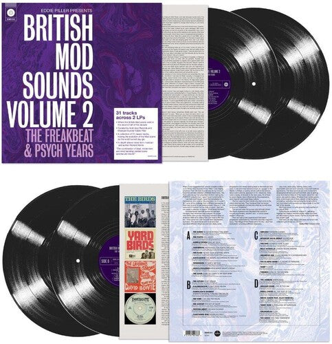 Various Artists - Eddie Piller Presents British Mod Sounds Of The 1960s Volume 2: The Freakbeat & Psych Years [2LP]