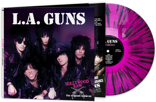 L.A. Guns - Hollywood Raw - The Original Sessions - Purple/Black Splatter