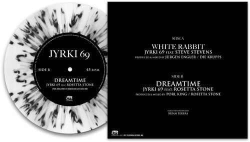 Steve Stevens - White Rabbit - Black/white Splatter