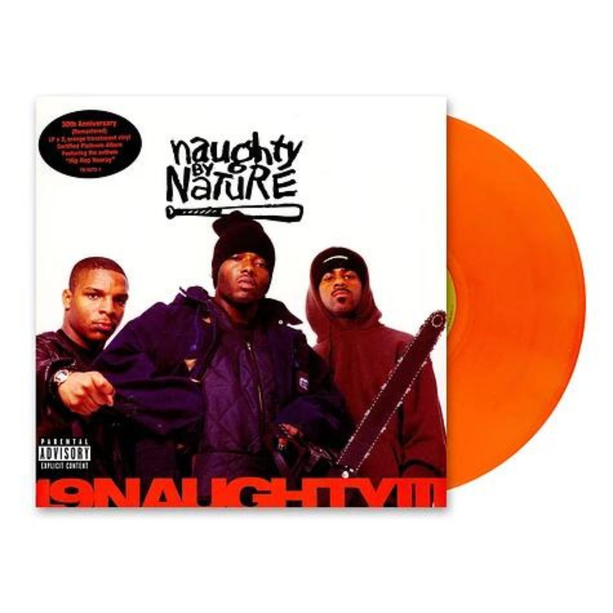 Naughty By Nature - 19 Naughty III (30th Anniversary) [Orange 2LP]